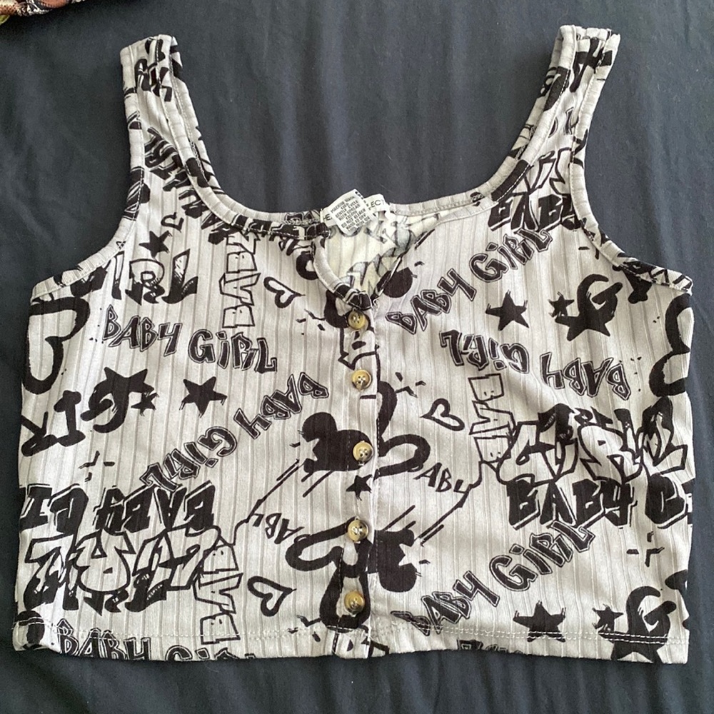 Crop tank top